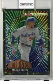 2022 Topps Finest Mookie Betts '94 Finest Cornerstones Kintsukuroi Black Gold Refractors #94FCMB