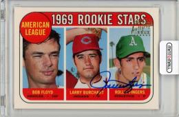 1997 TOPPS Stars Rollie Fingers Rookie Reprints Autograph《やや難あり》Oakland Athletics