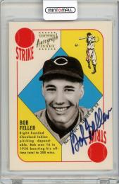 1997 TOPPS Stars Bob Feller Rookie Reprints Autograph《やや難あり》Cleveland Indians