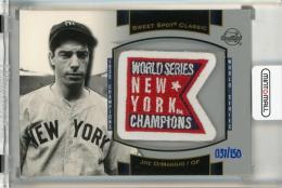 2003 Upper Deck Sweet Spot Classics Joe DiMaggio Patch Cards #JD4【037/150】
