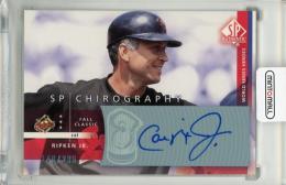 2003 Upper Deck SP Authentic Cal Ripken Jr. Chirography World Series Heroes #CR【148/295】