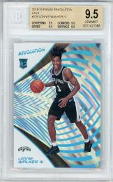 【ケースにスレあり】2018-19 PANINI Revolution Lonnie Walker  #125 LAVA (RC)【05/10】【BGS9.5 GEM MINT】