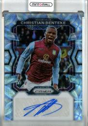 2023-24 Panini Prizm Premier League Soccer Christian Benteke Signatures/AUTO/#S-CB Aston Villa