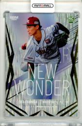 2026 BBM ベースボールカード 1STバージョン 藤原聡大 #NW04 NEW WONDER 金箔版【075/200】 楽天
