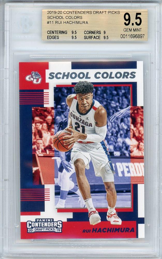 ミントモール / MINT 梅田店 / 2019-20 PANINI Contenders Draft Picks Rui Hachimura #11  School Colors【BGS9.5 GEM MINT】