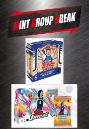 MINT GROUP BREAK グループブレイク NBA 2025-26 TOPPS FINEST BASKETBALL BREAKER DELIGHT 1ボックス + FLAGSHIP BASKETBALL MEGA BOX 2ボックス MIXER #1 【ランダムチーム式】
