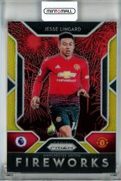 2019-20 Panini Prizm Premier League Soccer Jesse Lingard Fireworks/#FI-22【05/10】 Manchester United