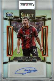 2023-24 Panini Select FIFA Soccer Christian Pulisic Signatures/Auto/#S-CPU AC Milan