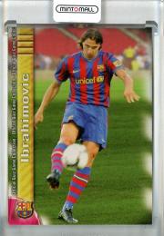 2009-10 Mundicromo Official Quiz Game Collection La Liga Zlatan Ibrahimovic #21 FC Barcelona