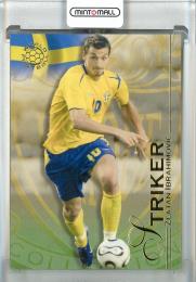 2008 futera unique Zlatan Ibrahimovic #118 Sweden