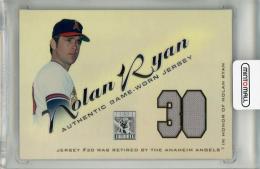 2001 Topps Tribute Nolan Ryan Game Worn Relics #RJNRA