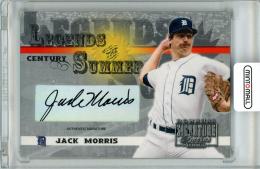 2003 DONRUSS Signature Series Jack Morris Legends of Summer Autographs Century【005/100】《やや難あり》Detroit Tigers