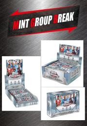 MINT GROUP BREAK グループブレイク 2025-26 TOPPS CHROME UEFA CLUB COMPETITIONS SOCCER HOBBY 2ボックス + JUMBO 1ボックス + BREAKER DELIGHT 1ボックス MIXER #1 【ランダムティアドチーム式】
