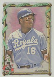 2023 Topps Allen and Ginter MLB #384 Bo Jackson【Silver Portrait】パラレル版レギュラーカード