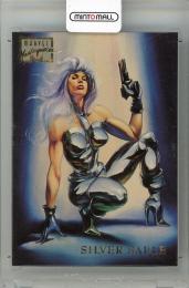 1996 FLEER SkyBox Marvel Masterpieces #43 Silver Sable