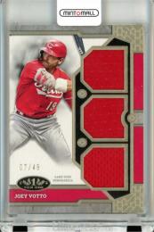 2024 Topps Tier One Joey Votto Tier One Triple Relic Card【07/49】 Reds