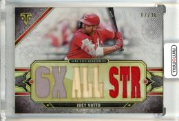 2024 Topps Triple Threads Joey Votto Triple Threads Relics Card【07/36】 Reds