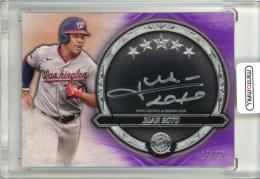 2021 Topps Five Star Juan Soto SS-JS Silver Signatures Autograph Purple【22/25】