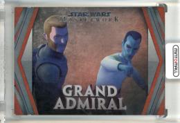 2024 Topps Star Wars Masterwork Fighting Kallus BEHIND THE NEW SCENES Rainbow Foil Parallel【122/299】《やや難あり》