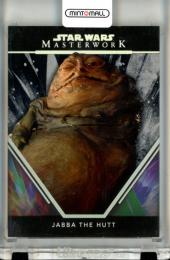 2024 Topps Star Wars Masterwork Jabba the Hutt #35 Base Black Parallel【5/5】《ラストナンバー》