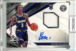 2021-22 Panini Chronicles Bones Hyland LRJ-BON RC Limited Rookie Jersey Autograph【06/99】