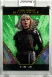 2024 Topps Star Wars Masterwork Shin Hati #6 Base Green Parallel【32/99】