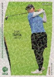 2023 EPOCH JLPGA 日本女子ゴルフ協会 オフィシャルトレーディングカード ROOKIES & WINNERS #8 藤田さいき パラレル版レギュラーカード