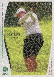 2023 EPOCH JLPGA 日本女子ゴルフ協会 オフィシャルトレーディングカード ROOKIES & WINNERS #28 O.サタヤ パラレル版レギュラーカード