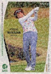 2023 EPOCH JLPGA 日本女子ゴルフ協会 オフィシャルトレーディングカード ROOKIES & WINNERS #40 若浦みどり パラレル版レギュラーカード