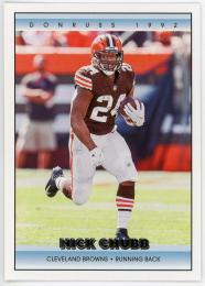 2022 Donruss Retro 1992 #20 Nick Chubb