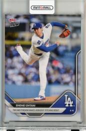 2025 Topps Now Shohei Ohtani Two-Way Phenom Makes Dodgers Pitching Debut #307