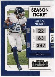 2021 Panini Contenders #97 Derrick Henry