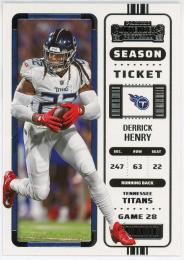 2022 Panini Contenders #100 Derrick Henry