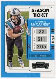 2021 Panini Contenders #15 Christian McCaffrey