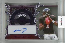 2024 LEAF SPORTS HEROES Michael Vick A Season to Remeber Autographs Purple #ASR-MV1【3/5】