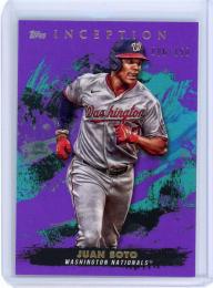 2021 Topps Inception Washington Nationals Juan Soto Base Purple(パラレル版) 006/150
