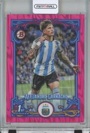 2023 Topps Argentina Fileteado Alejandro Garnacho Base/#31/Pink Tango【31/50】 Argentina