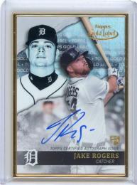 2020 Topps Gold Label Detroit Tigers Jake Rogers Framed Autographs