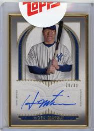 2021 Topps Definitive Collection New York Yankees Hideki Matsui Framed Autograph Collection 20/30