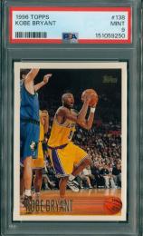 1996-97 Topps Basket Ball  Kobe Bryant #138【PSA9】 Los Angeles Lakers