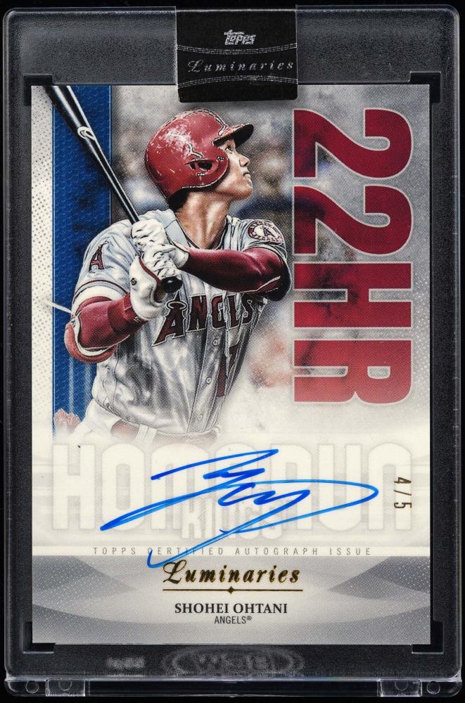 ミントモール / MINT VAULT店 (MSV委託品通販) / 2019 Topps Luminaries #HKARSO Shohei  Ohtani Hit Kings Autograph Relics【4/5】 Los Angeles Angels