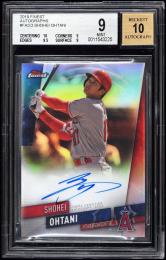 2019 Finest Finest #FASO Shohei Ohtani Autographs【BGS MINT 9/AU 10】 Los Angeles Angels