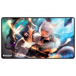 Ultra・PRO MTG [ユニバースビヨンド・ファイナルファンタジー]ブラックスティッチドプレイマット/ヤ・シュトラ・ルル(Y'shtola Rhul)