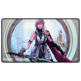 Ultra・PRO MTG [ユニバースビヨンド・ファイナルファンタジー]ブラックスティッチドプレイマット/シーンドライブ、ライトニング(Lightning, Army of One)