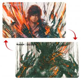 Ultra・PRO MTG [ユニバースビヨンド・ファイナルファンタジー]両面プレイマット/イフリートのドミナント、クライヴ(Clive, Ifrit's Dominant)