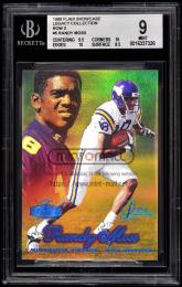 1998 Flair Showcase #5 Randy Moss Legacy Collection Masterpieces Row 2【40/100】【BGS MINT 9】