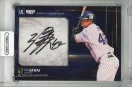 2026 BBM 東京ヤクルトスワローズ 澤井廉 直筆サインカード【49/80】 　