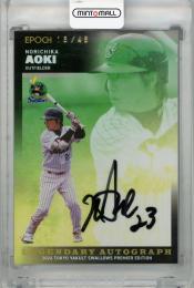 2026 EPOCH 東京ヤクルトスワローズ PREMIER EDITION 青木宣親 直筆サインカード LEGENDARY AUTOGRAPH【16/45】 　