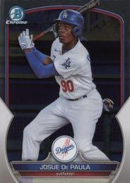 2023 Bowman Chrome Draft MLB #BDC-132 Josue De Paula レギュラーカード