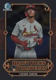 2023 Bowman Chrome Draft MLB #DPP-15 Chase Davis インサートカード Draft Picks and Prospects